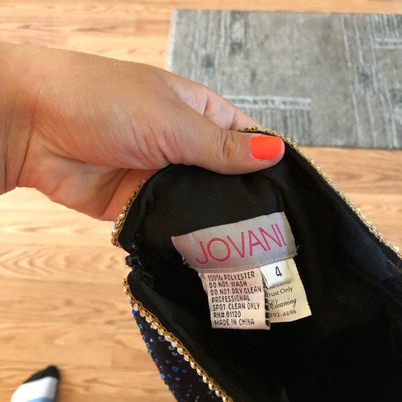 Jovani Backless Prom Dress - Picture 6 of 6